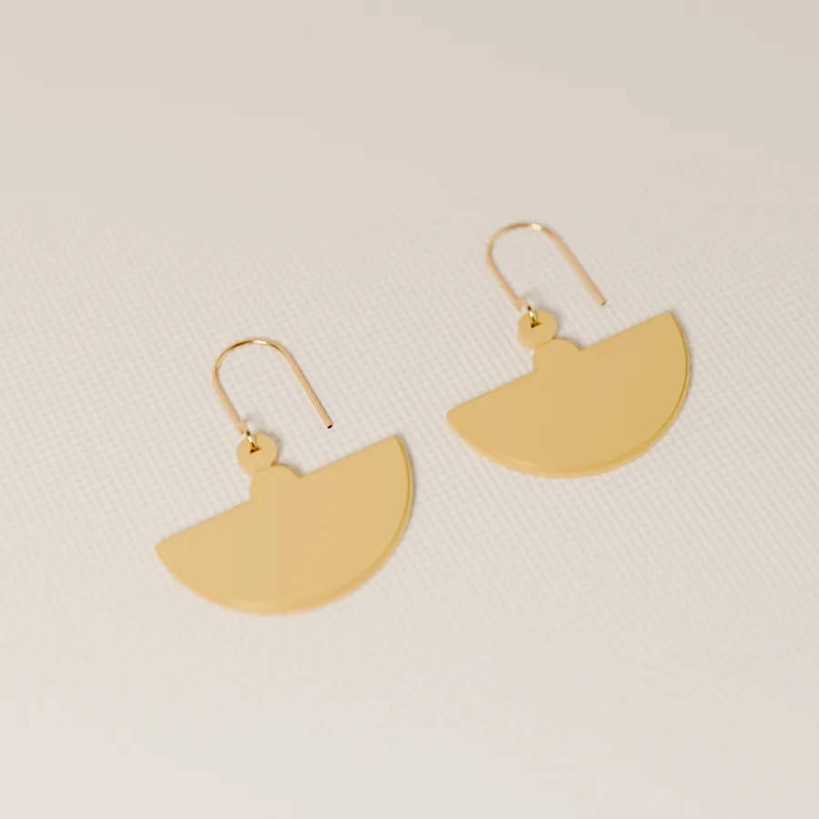 Fan Earrings